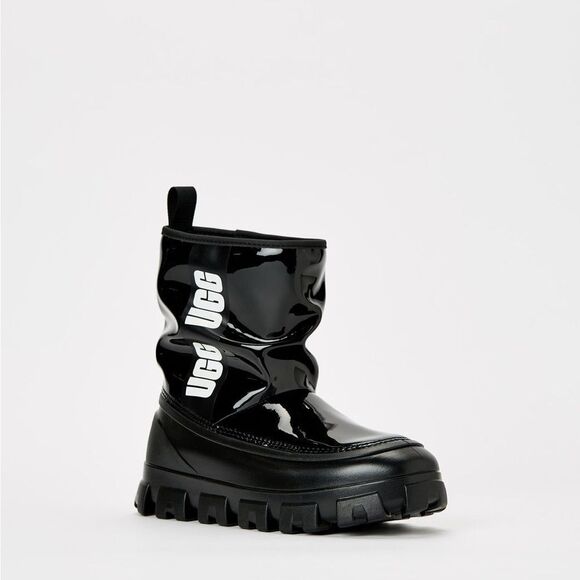 UGG Classic Brellah Mini Women’s Black size 6 NWT in box - Picture 5 of 9